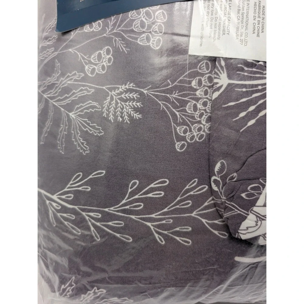 BEDSURE Queen 3 Piece Comforter Set -‎ Lavender Purple Comforter, Floral Bedding